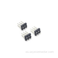Conector de cabezal de clavija de paso de 4,2 mm 6P
